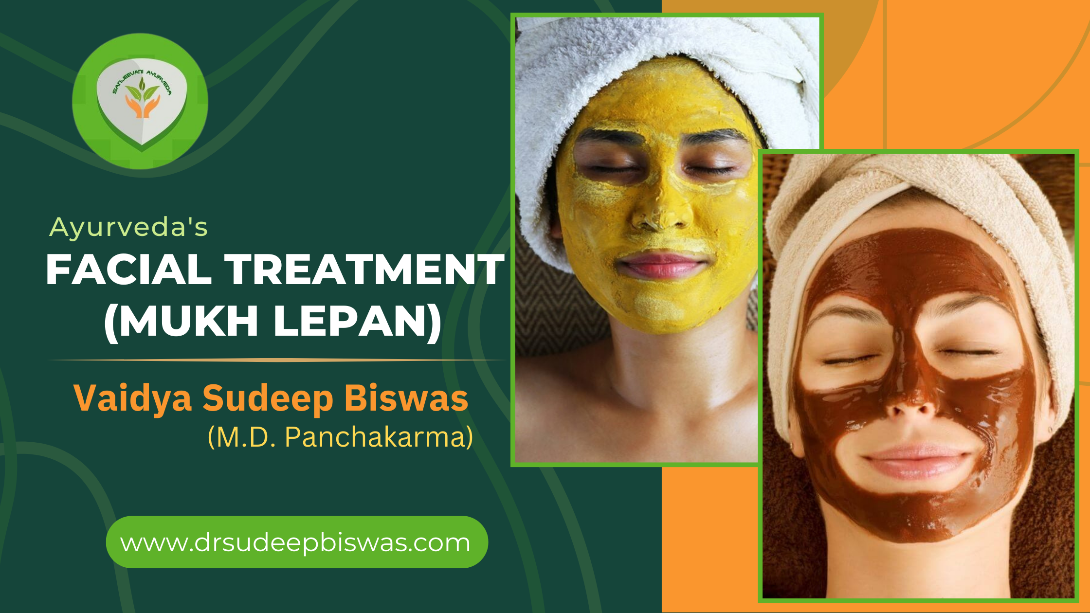 ayurveda's facial treatment - Mukh lepan