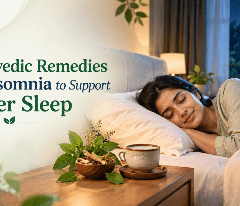 Ayurvedic Remedies for Insomnia to Support Better Sleep
